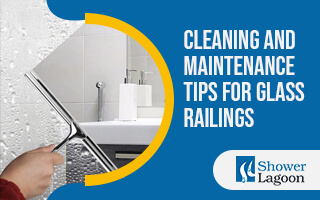 Cleaning and maintainence of glass railings
