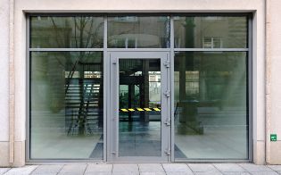 New Glass Entrance